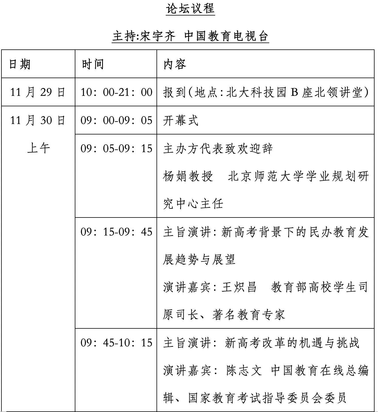 民办学校高峰论坛,新高考共谋破局