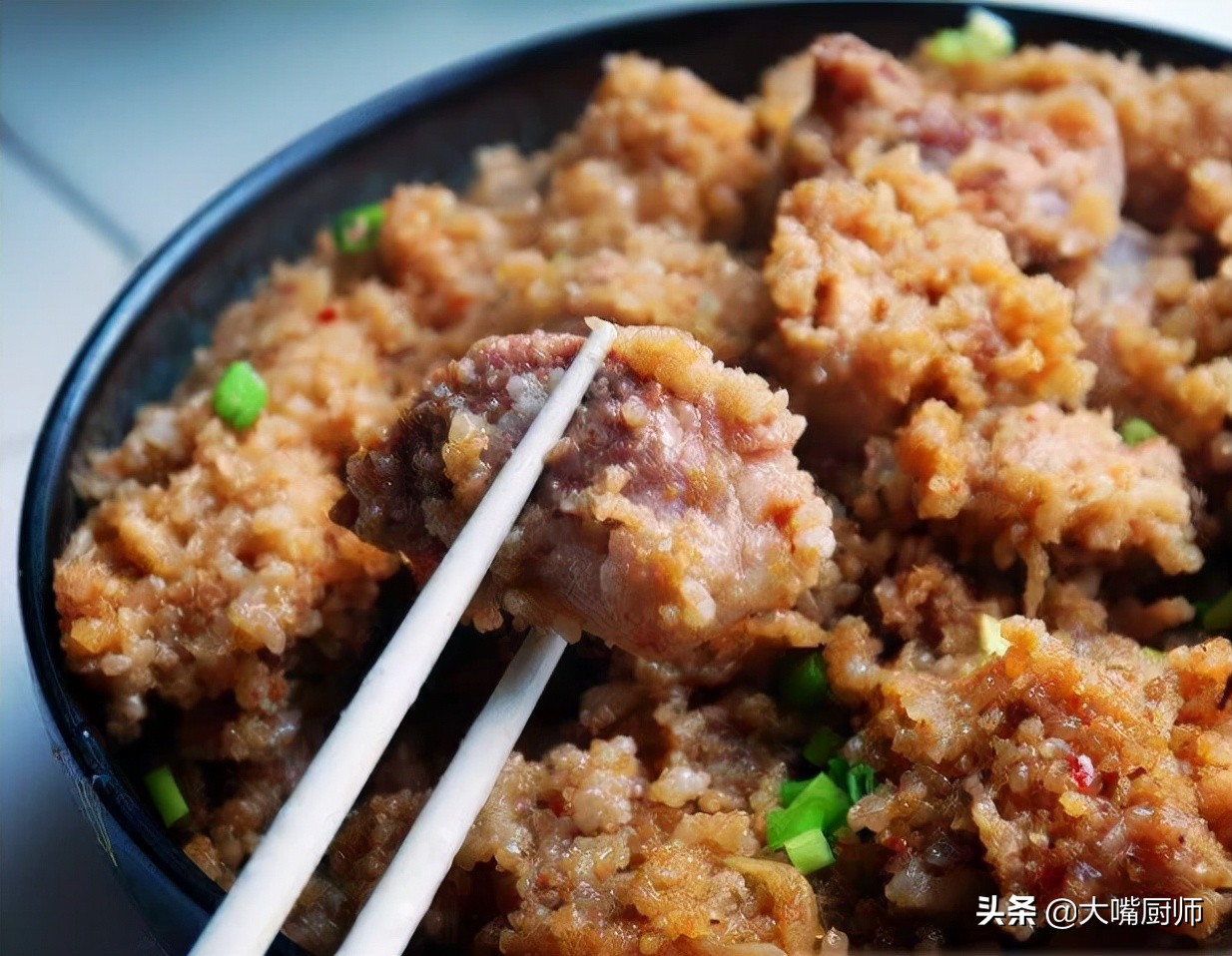 粉蒸肉如何做不柴,粉蒸肉怎样拌米粉不脱