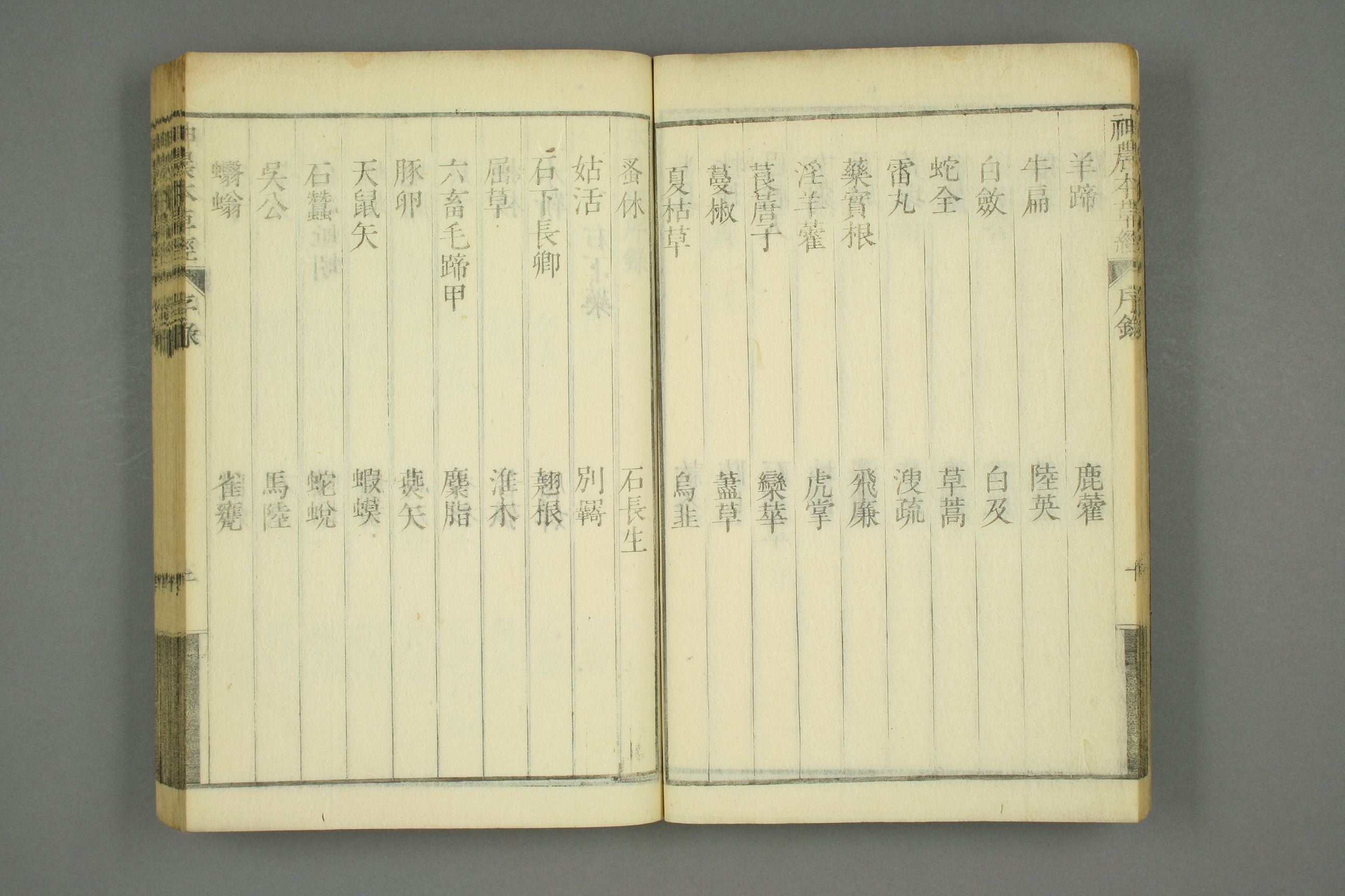 古本神农本草经的古图片,神农本草经原书图片