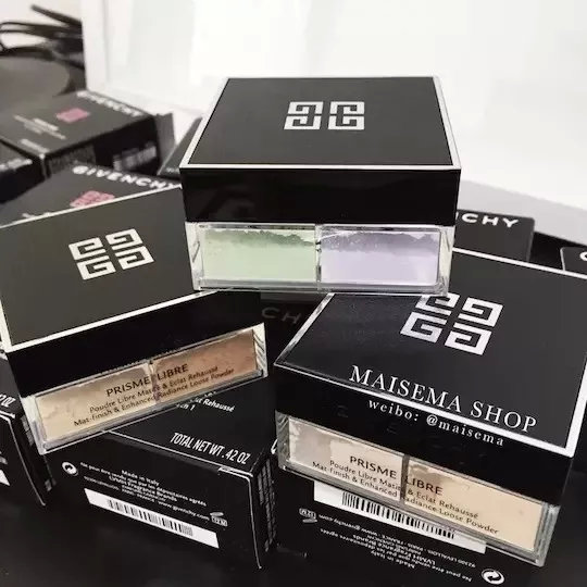 纪梵希粉四宫格散粉圣诞纪念版,黛珂散粉和纪梵希四宫格哪个好