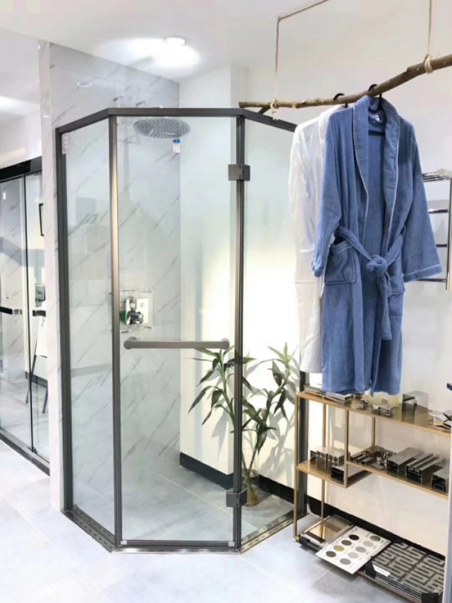 下沉式淋浴房地面做法推荐,钻石型卫生间淋浴房地面做法