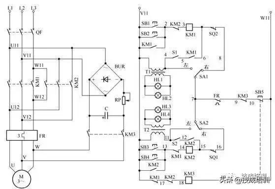 电动机控制电路图实图,常用电动机控制电路图讲解