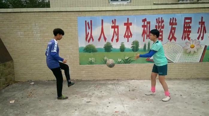 湛江市体校足球队员,疫情之下运动不停