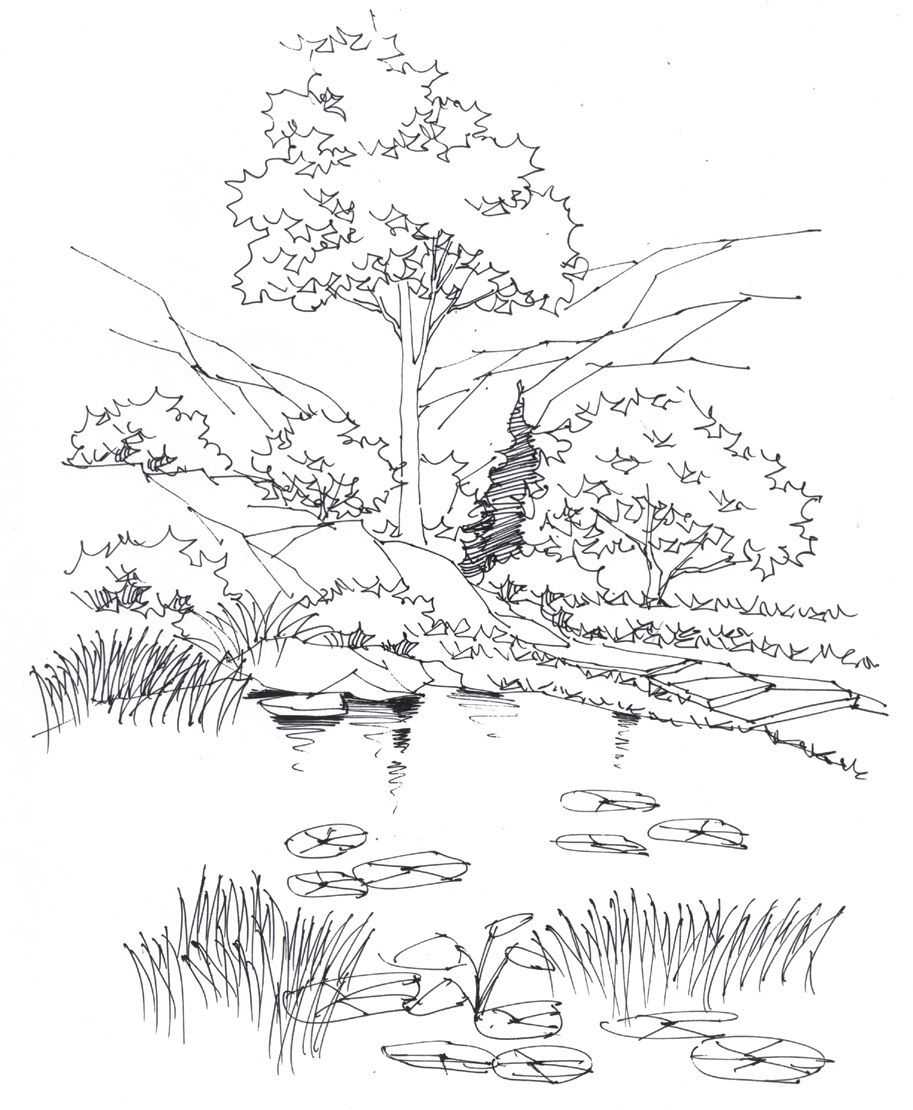 手绘技巧基础教学,手绘怎么练绘画线条