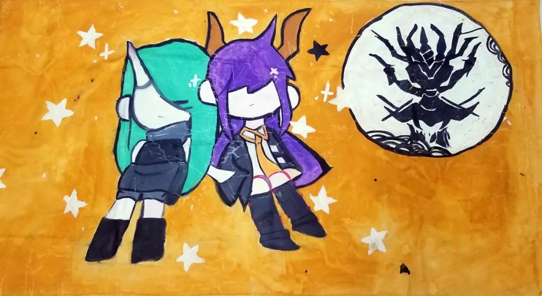 渭南初级中学：逆天了！这些队旗都是学生设计的