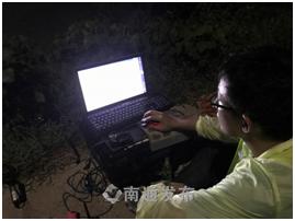 形似测心电图，南通正为国省干线公路桥梁“专科门诊”