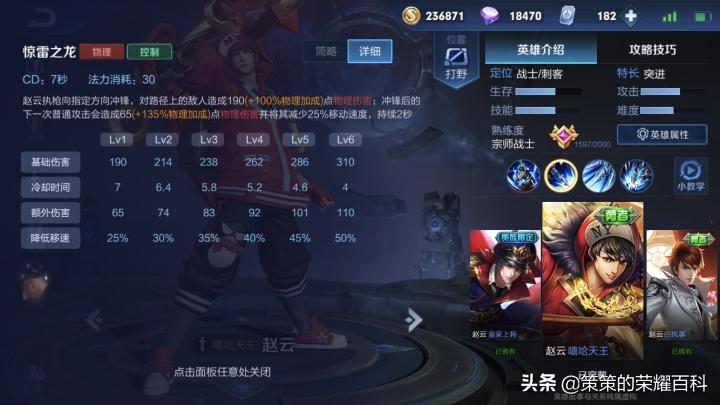 王者荣耀国服第一赵云铭文出装,王者荣耀赵云国服实战打法