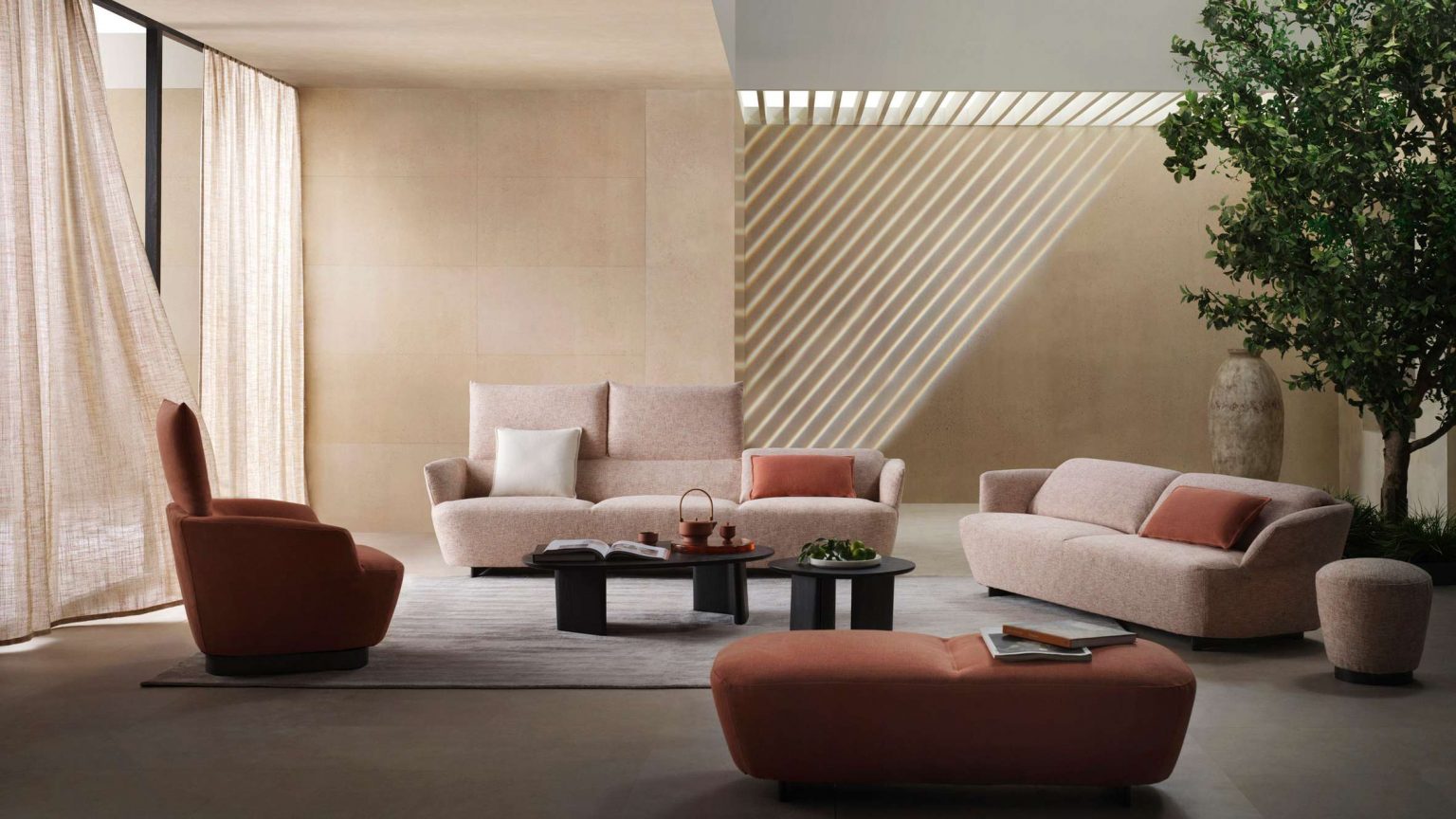 家居奢侈品店陈列设计,商业空间家具展示陈列