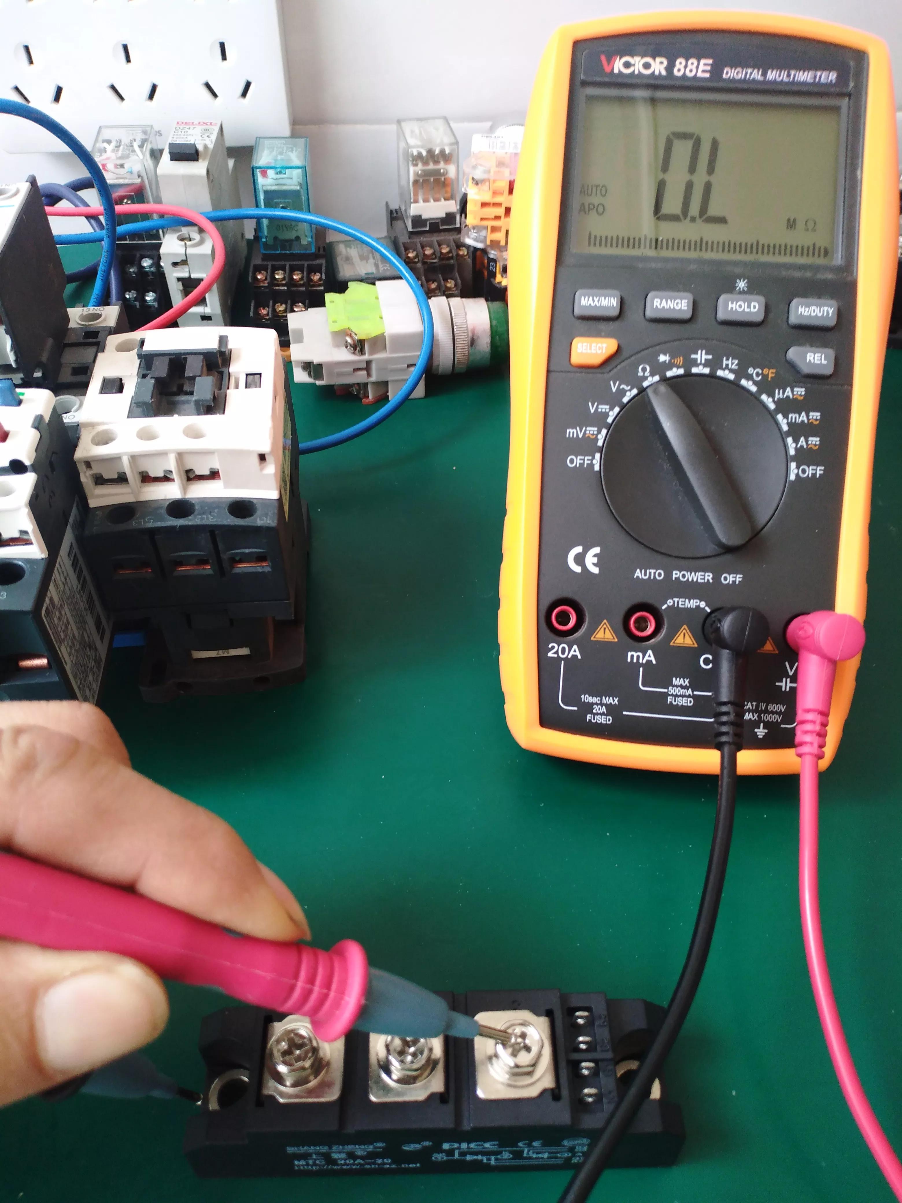 mtc可控硅1600v怎么测量好坏,三相可控硅整流模块如何测量好坏