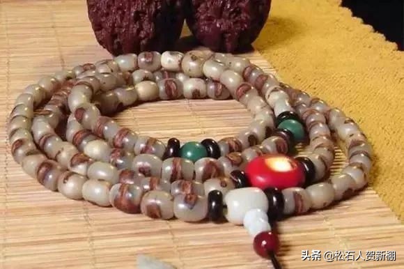 菩提各种盘玩方法,21颗菩提根手串上手效果