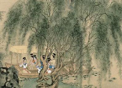 彭连熙绘红楼群芳图,彭连熙红楼梦作品欣赏