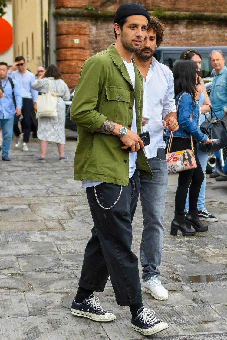 今年流行什么衬衫夹克,衬衫式夹克什么时候流行