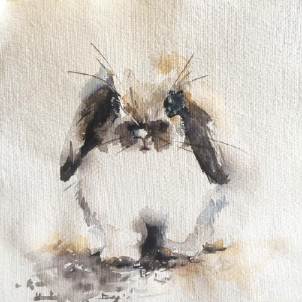 水彩表达情绪,水彩积极向上的画