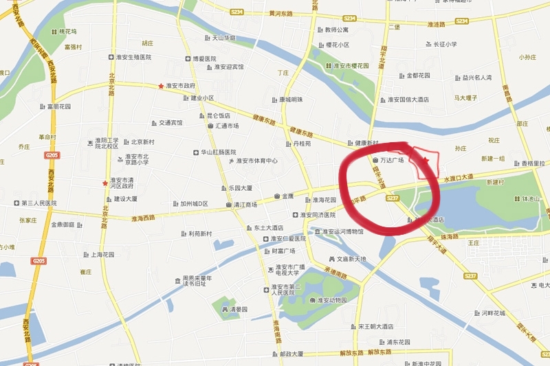 淮安清江浦区位置图,淮安市清江浦区城西最新规划图