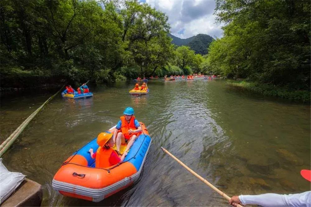 五龙潭青云峡漂流攻略,青云峡f1漂流