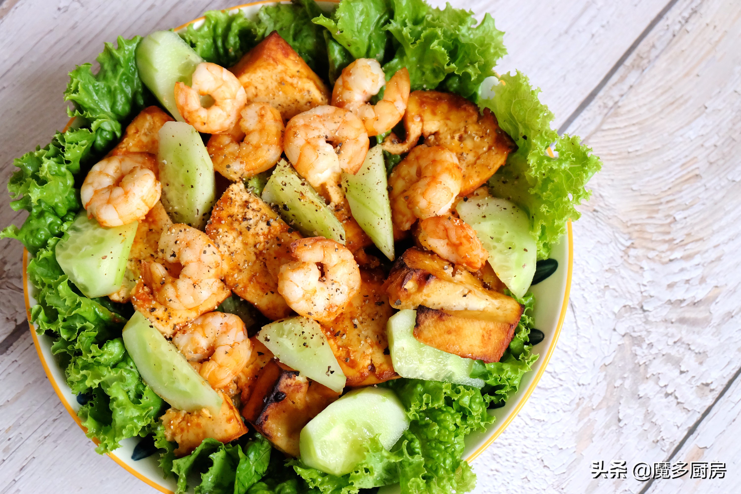 虾仁豆腐不用炒的做法,虾仁与豆腐的家常做法大全