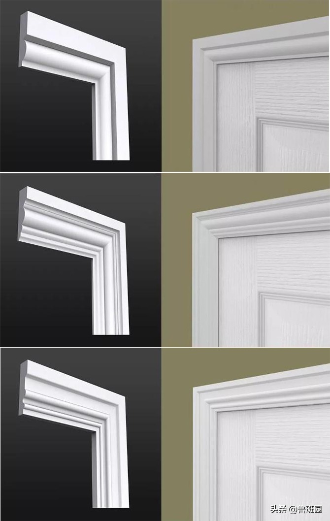 最简单的木门如何设计,现在流行的木门门套效果图