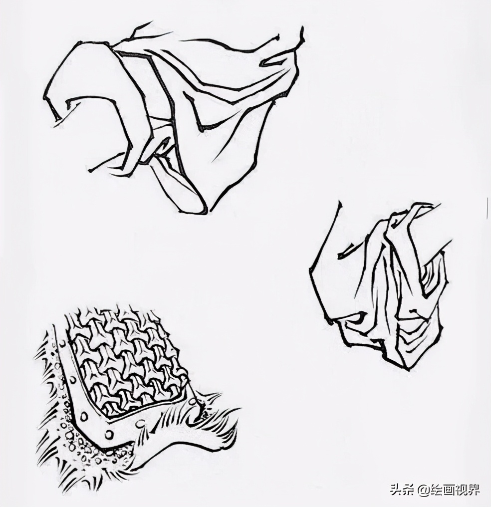 白描的基本技法步骤,中国白描技法基础入门