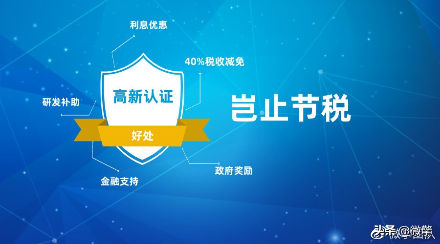 帮您一年省下千万资金,微擎高新认定服务重磅来袭