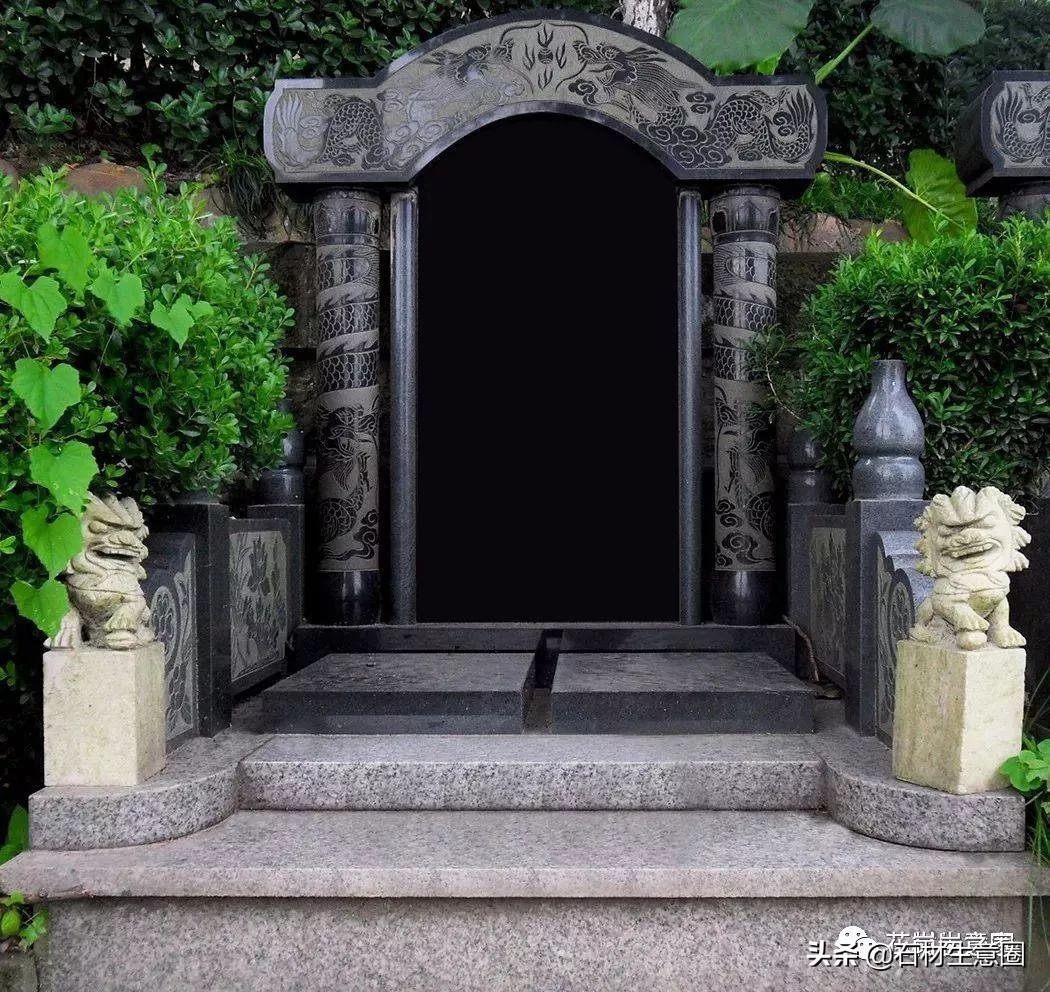 墓碑石材产地及价格,100种墓碑图片