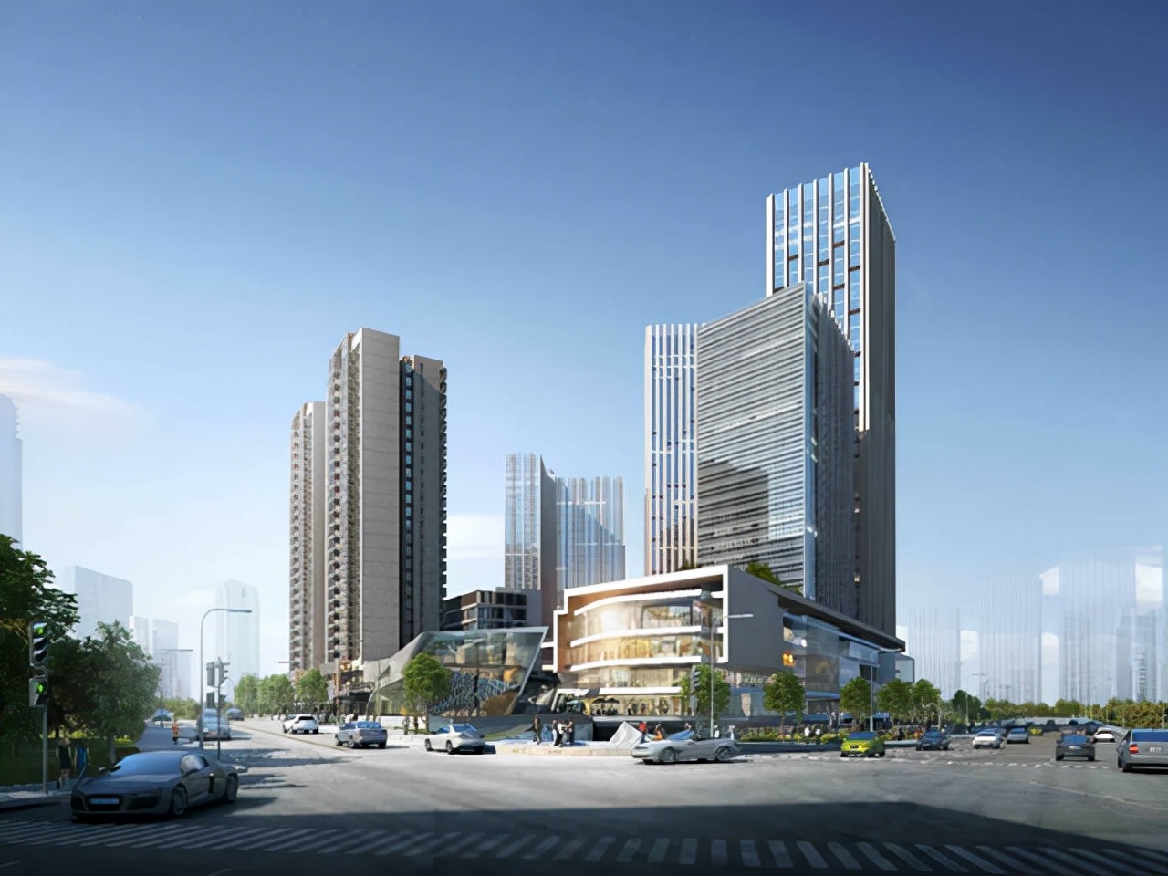 购物中心空间设计,购物中心复合空间设计