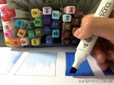 马克笔专用本怎么绘画没有笔触,绘画时如何正确的使用马克笔