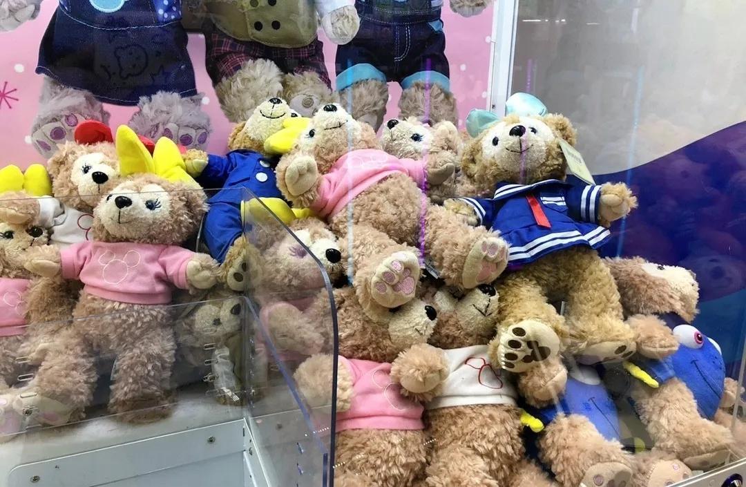 米奇轻松熊,皮卡丘毛绒公仔抓娃娃机