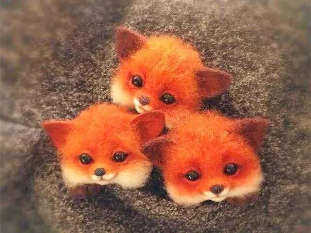 治愈系羊毛毡手工制作,毛毡手工diy大全