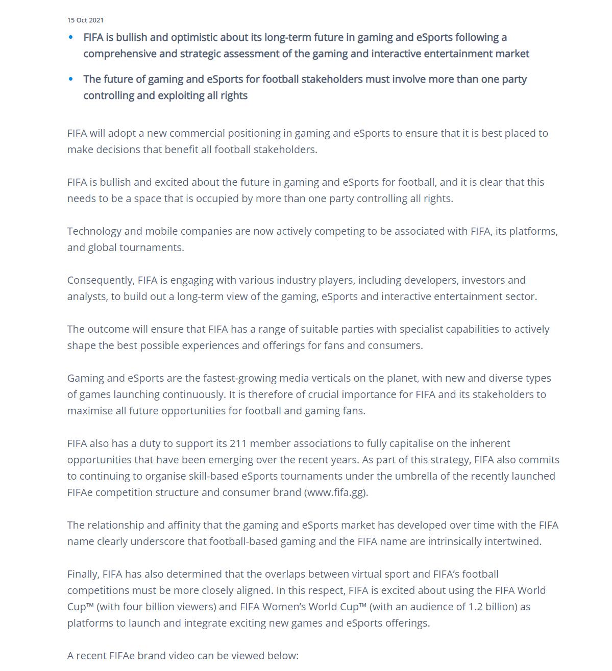 国际足联回应争议,国际足联回应阿荷之战