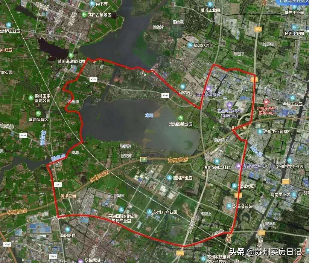 相城区苏相合作区怎么样,园区飞地模式