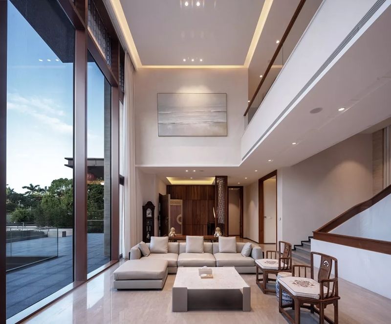 泉州别墅景观平面设计,泉州钢架别墅设计