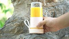 能随身携带的鲜榨果汁机，仅售百元，40秒完成一杯鲜榨果汁