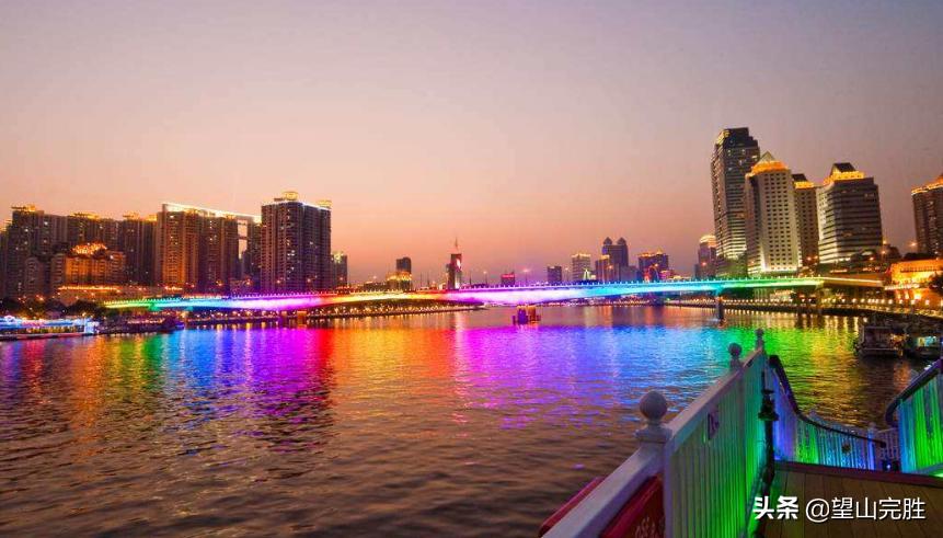 珠江游轮观广州夜景,广州珠江夜景游轮