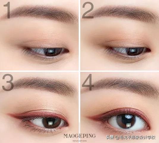 橘朵七色眼影盘33号眼影画法,港风眼影用nyx眼影盘怎么画