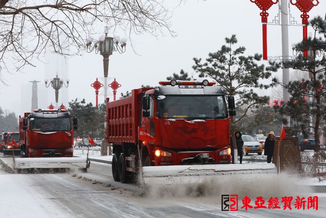 暴雪天气已至长春市能见度下降,长春天气寒潮零下-21度