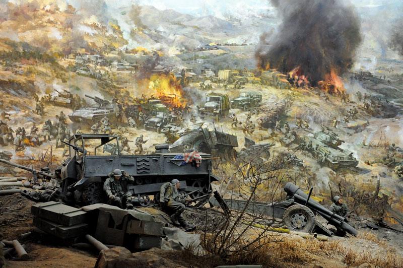 蒙哥马利进攻公共厕所,蒙哥马利看志愿军