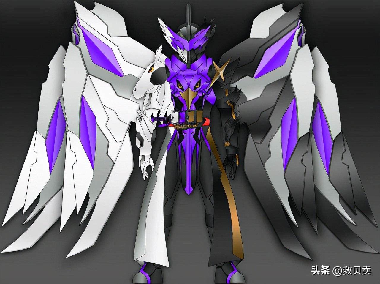 假面骑士龙骑拼凑出来的7种形态,假面骑士同人形态