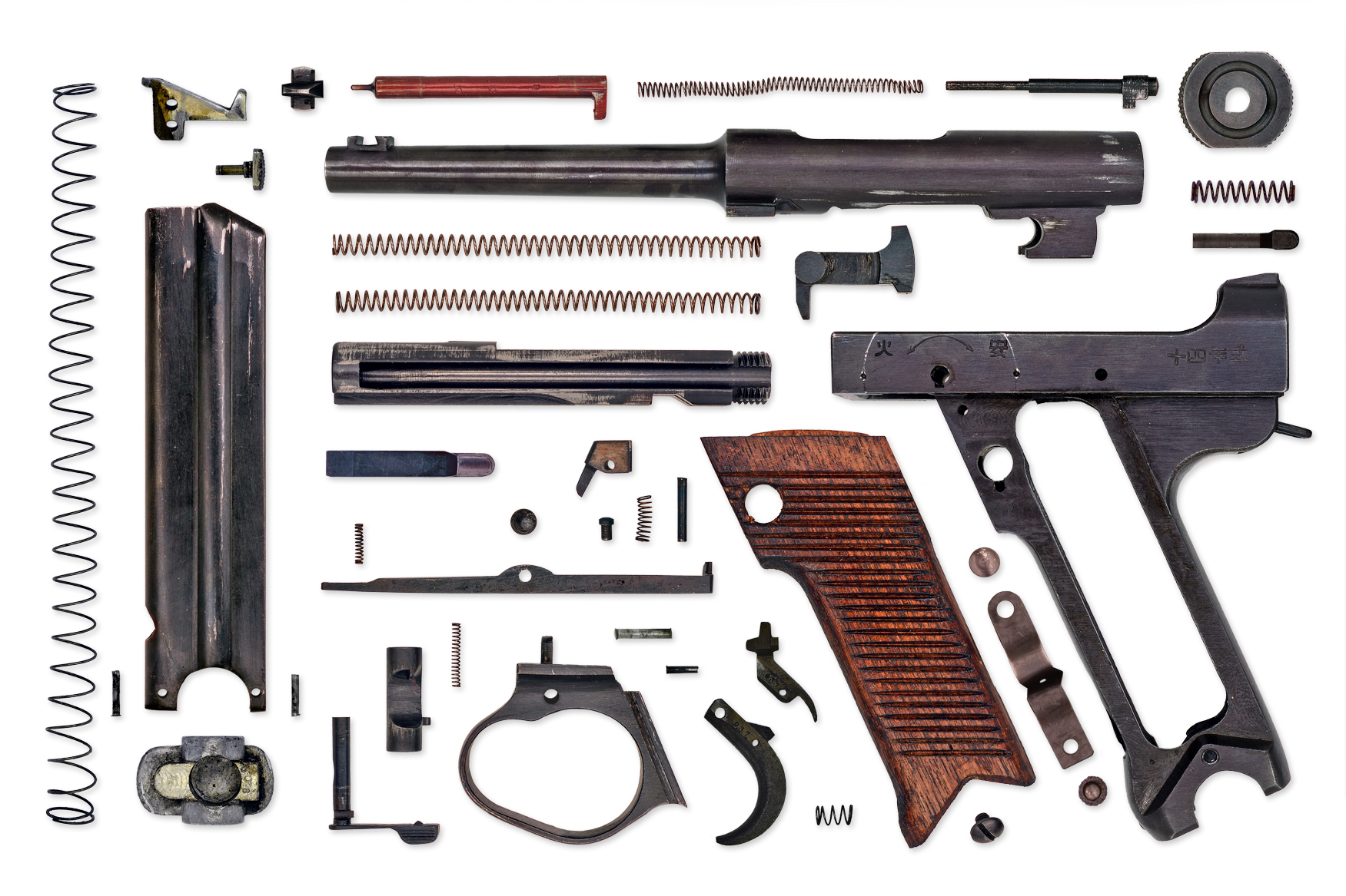 日本鬼子的王八盒子枪,日本的王八盒子手枪有多厉害