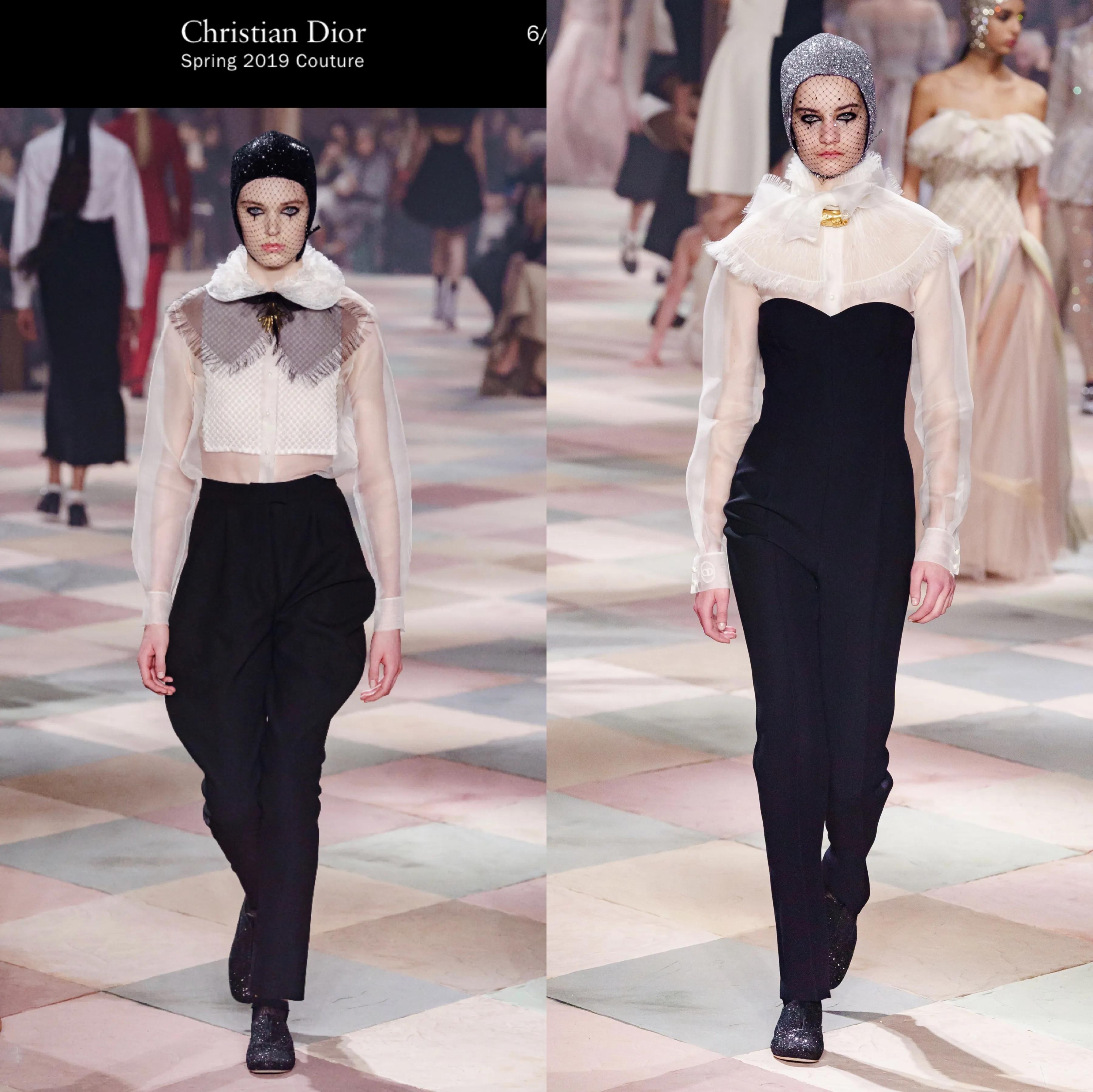 dior白衬衫搭配千鸟格半裙,dior白衬衣搭配男