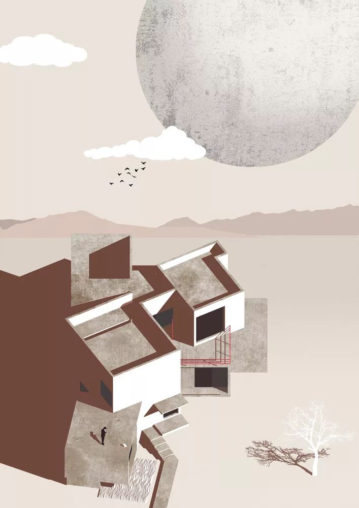 简单房子的轴测图,60平方十大最佳户型图