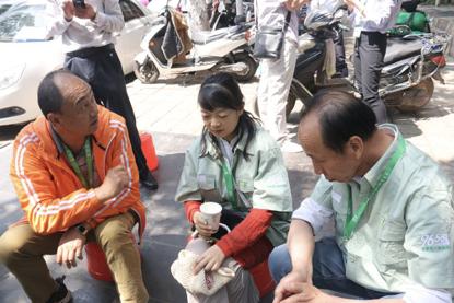 五一劳动节感谢环卫送水,五一劳动节慰问环卫工人活动