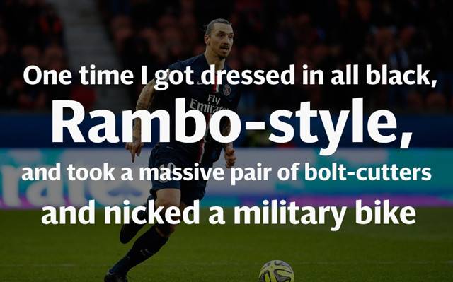 从伊布精彩语录了解，实力与言论必须等价，不然就是笑话