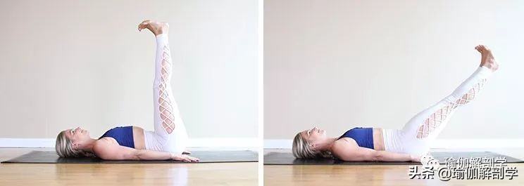 不伤腰瑜伽初级教程在家练,侧腰部练习的瑜伽初学者