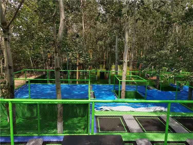 乐仕堡蹦床乐园,北京奥森公园乐仕堡