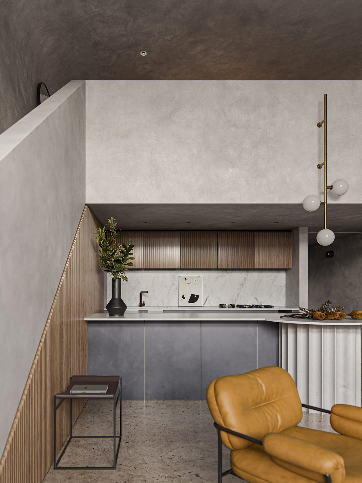 和平区侘寂风装修,极简主义的现代住宅设计