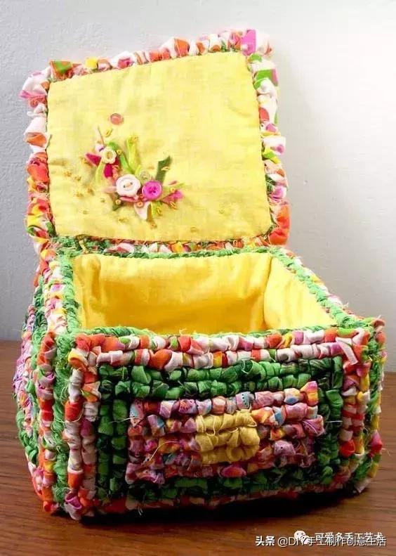 旧衣服别再扔掉了袖子缝成桶状,旧衣服怎么做布条