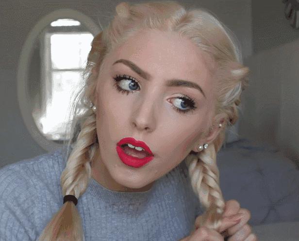 在家无聊的搞怪发型,手残党也能学会的编发教程中短发