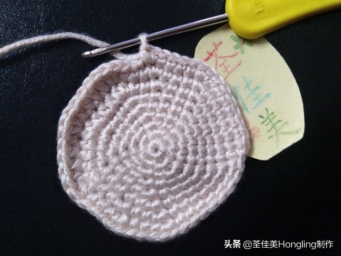 马蹄莲花的钩织教程,马蹄莲宽叶子的钩织教程