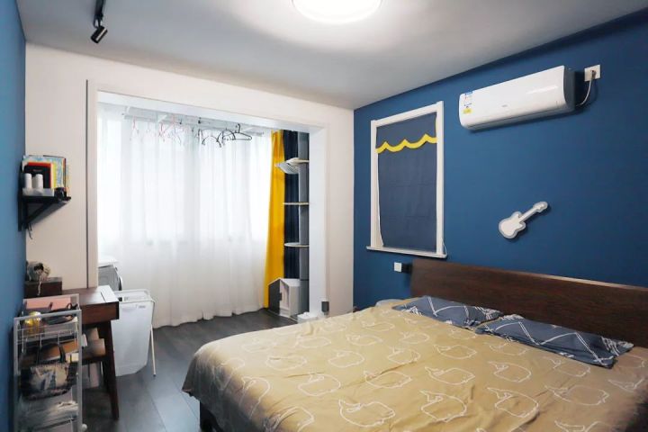 60平开放式的家设计,61平卧室装修