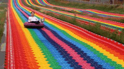 白银市区到大坪花海,去大坪玩攻略